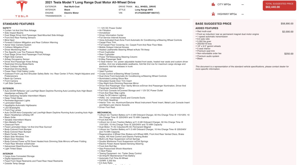 2021 Tesla Model Y Image 3