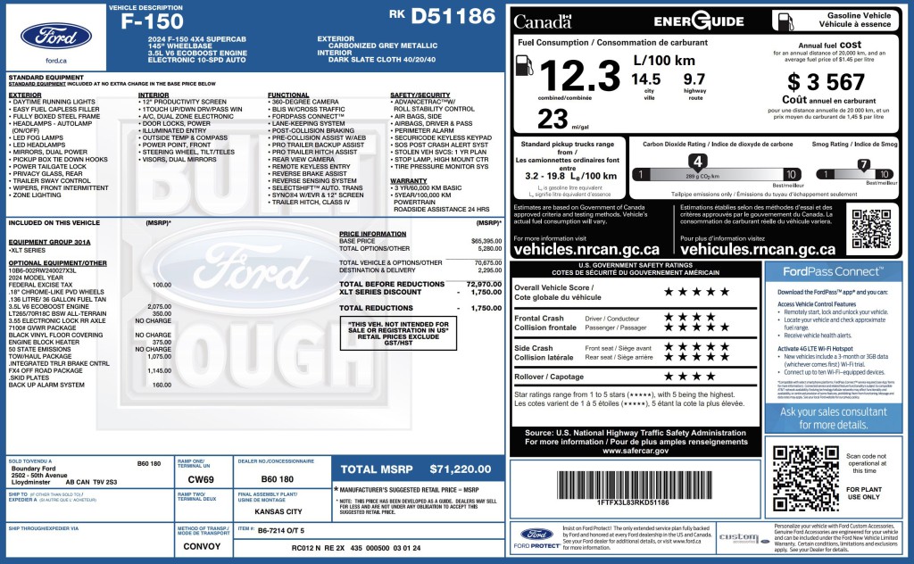 2024 Ford F-150 Image 3