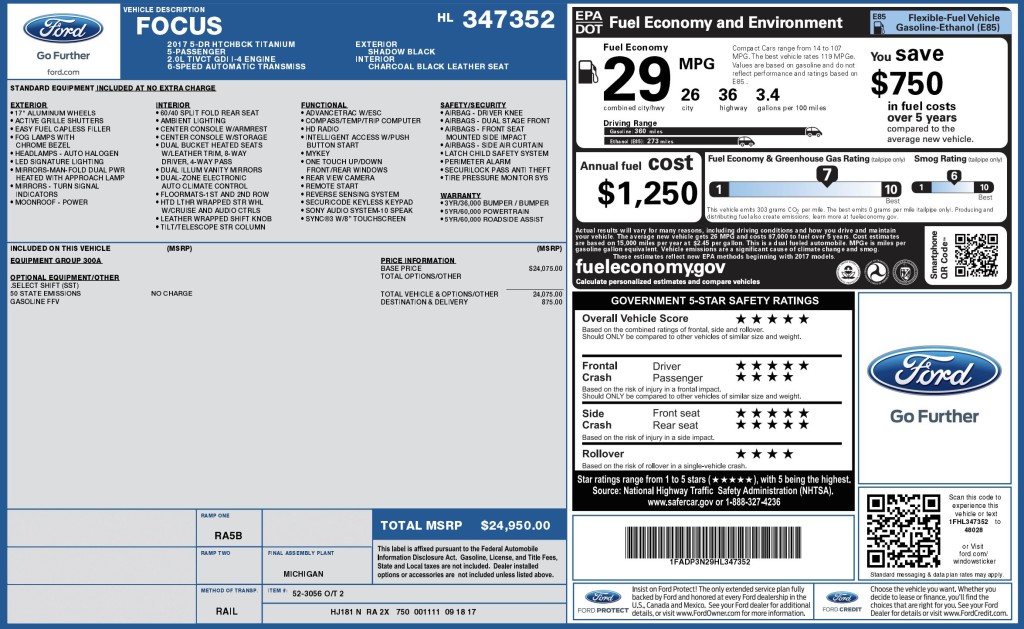 2017 Ford Focus Image 7