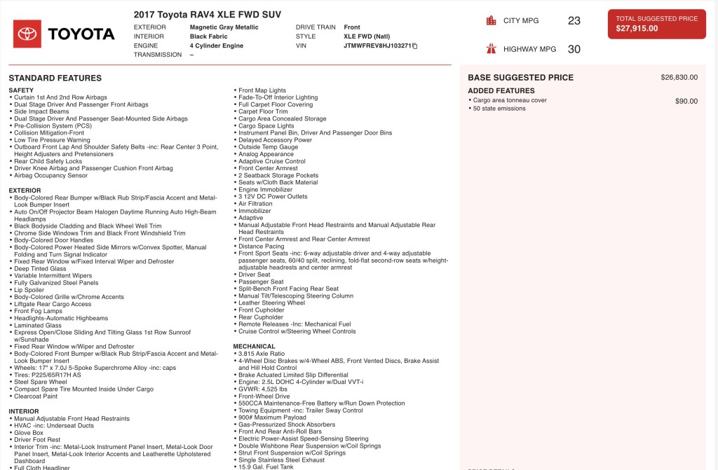 2017 Toyota Rav4 Image 3