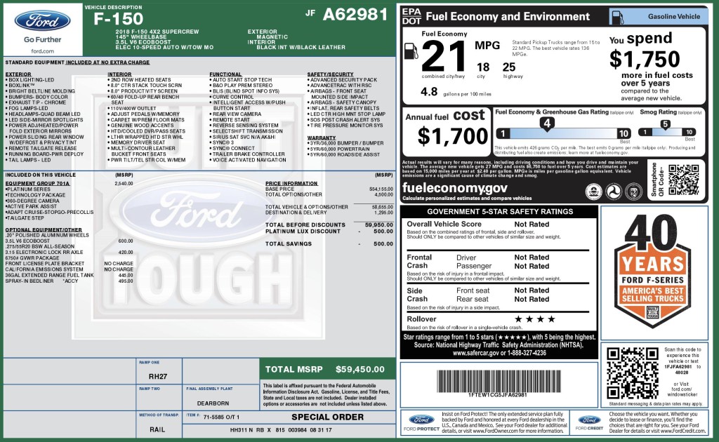 2018 Ford F-150 Image 3