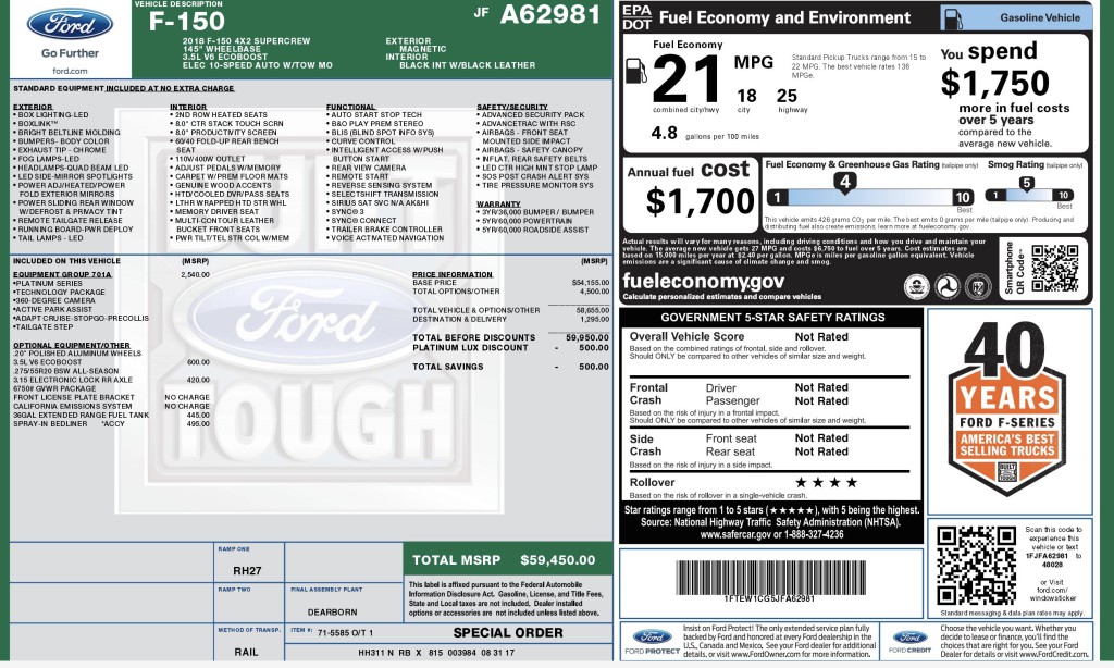 2018 Ford F-150 Image 7