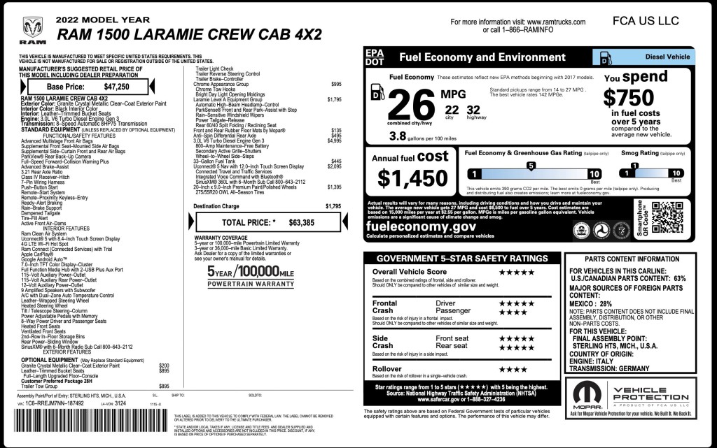 2022 RAM 1500 Image 6