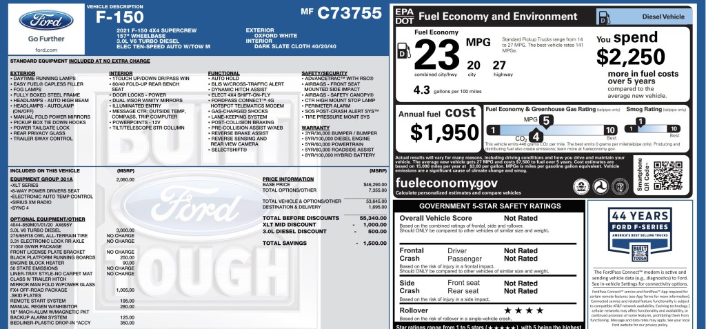 2021 Ford F-150 Image 3