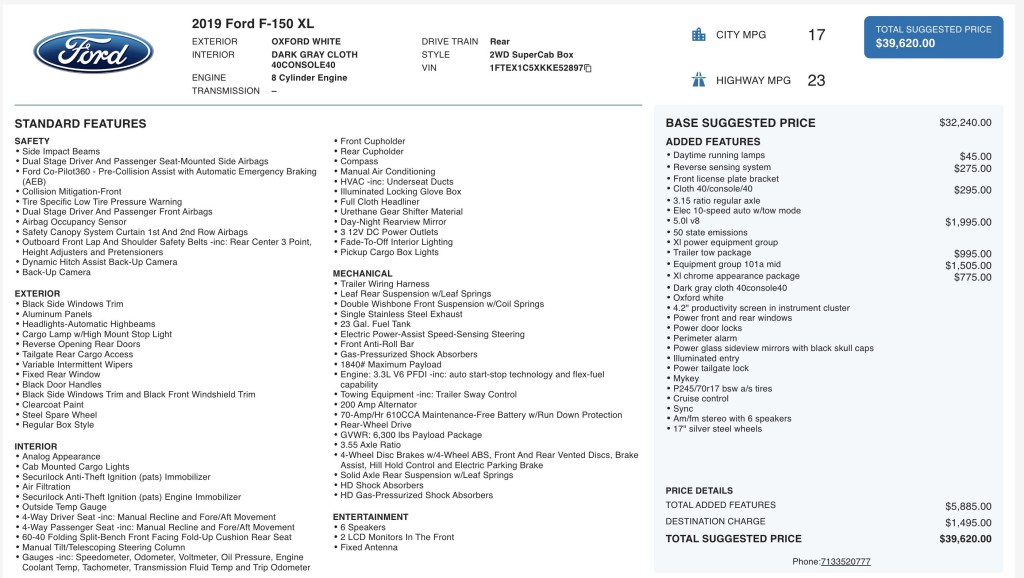 2019 Ford F-150 Image 3
