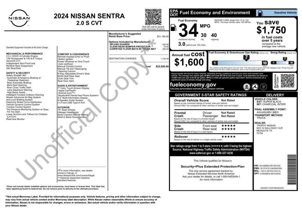 2024 Nissan Sentra Image 13
