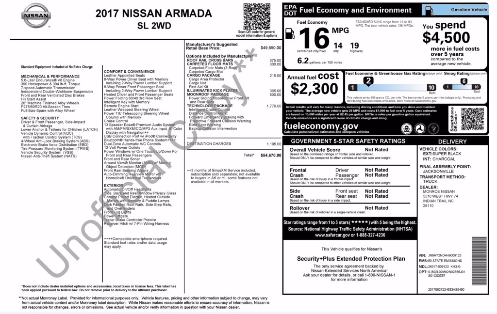 2017 Nissan Armada Image 3