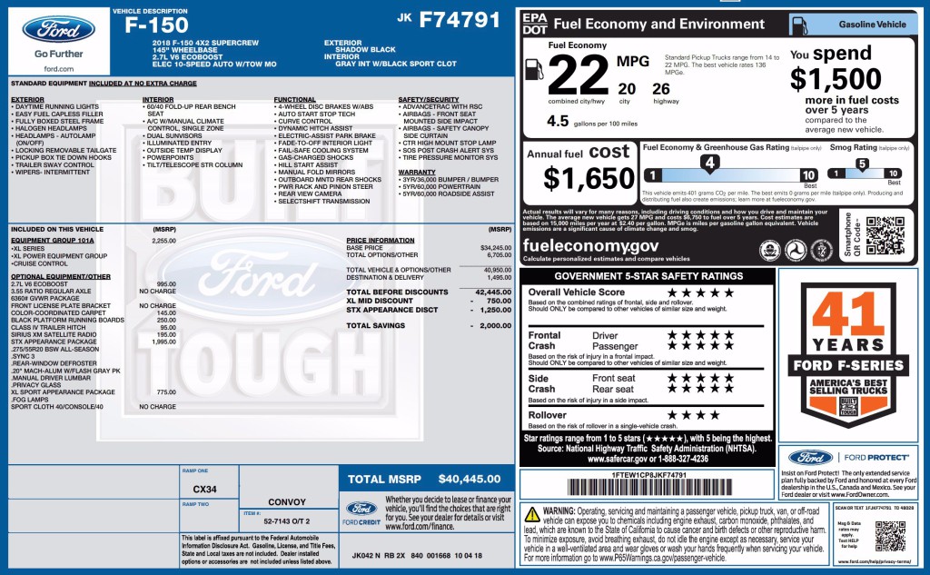 2018 Ford F-150 Image 3