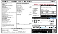 Image for 2021 Audi A5 S-Line Sport Premium ID: 7494658