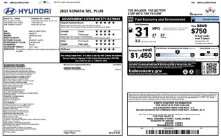 Image for 2023 Hyundai Sonata SEL Plus ID: 7504606