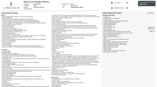 Image for 2020 Lincoln Navigator Reserve ID: 7518757