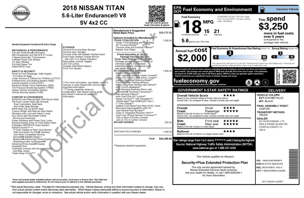 2018 Nissan Titan Image 12