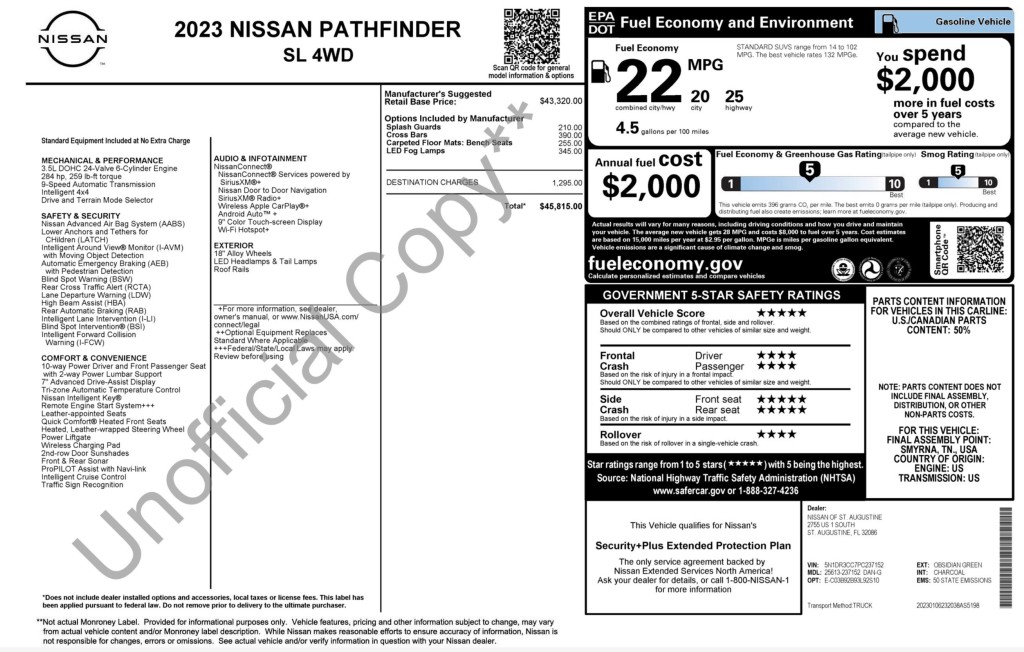 2023 Nissan Pathfinder Image 15