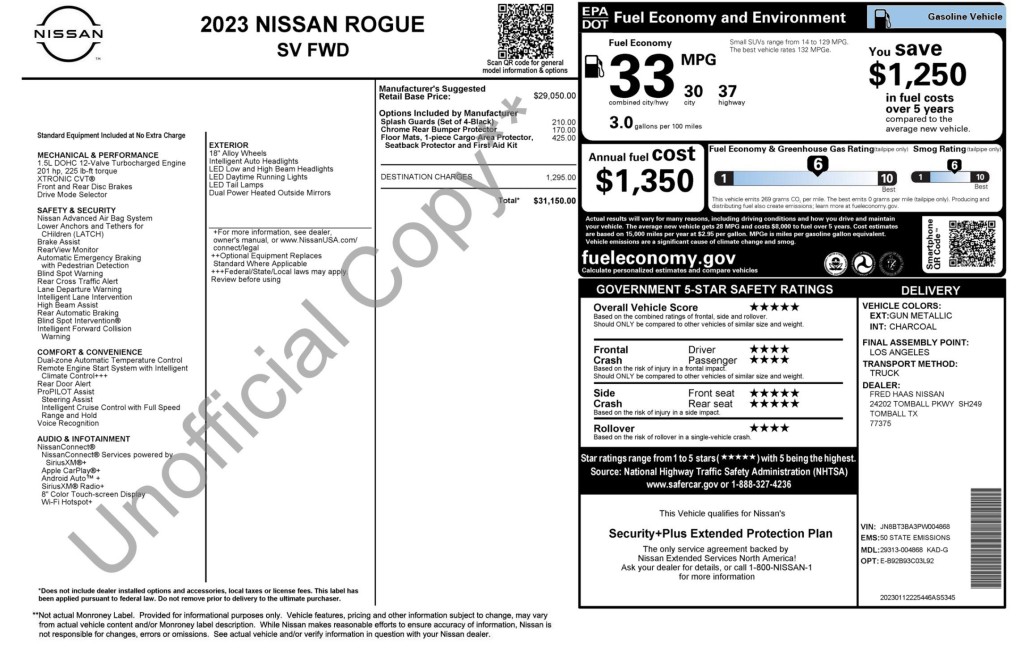 2023 Nissan Rogue Image 6