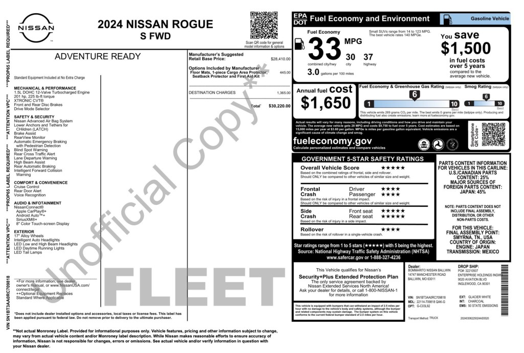 2024 Nissan Rogue Image 3