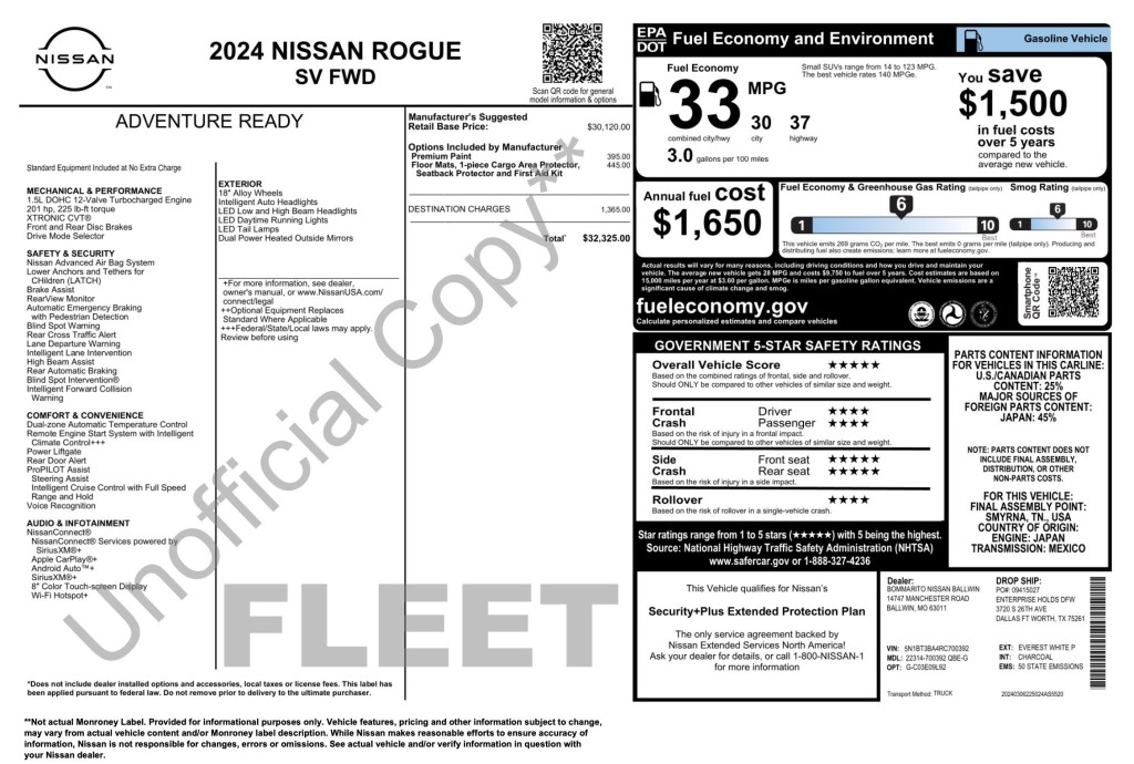 2024 Nissan Rogue Image 3