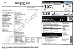 Image for 2024 INFINITI QX80 LUXE ID: 7583262