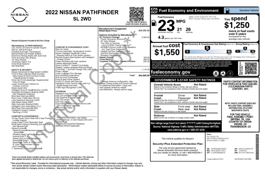 2022 Nissan Pathfinder Image 7
