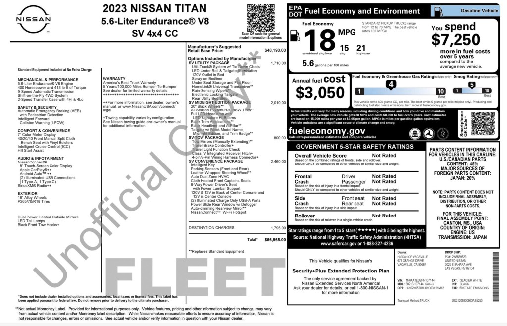 2023 Nissan Titan Image 13