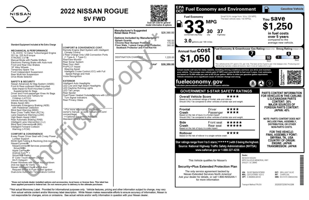 2022 Nissan Rogue Image 3