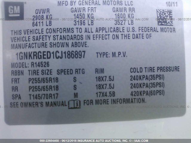 2012 Chevrolet Traverse Image 9