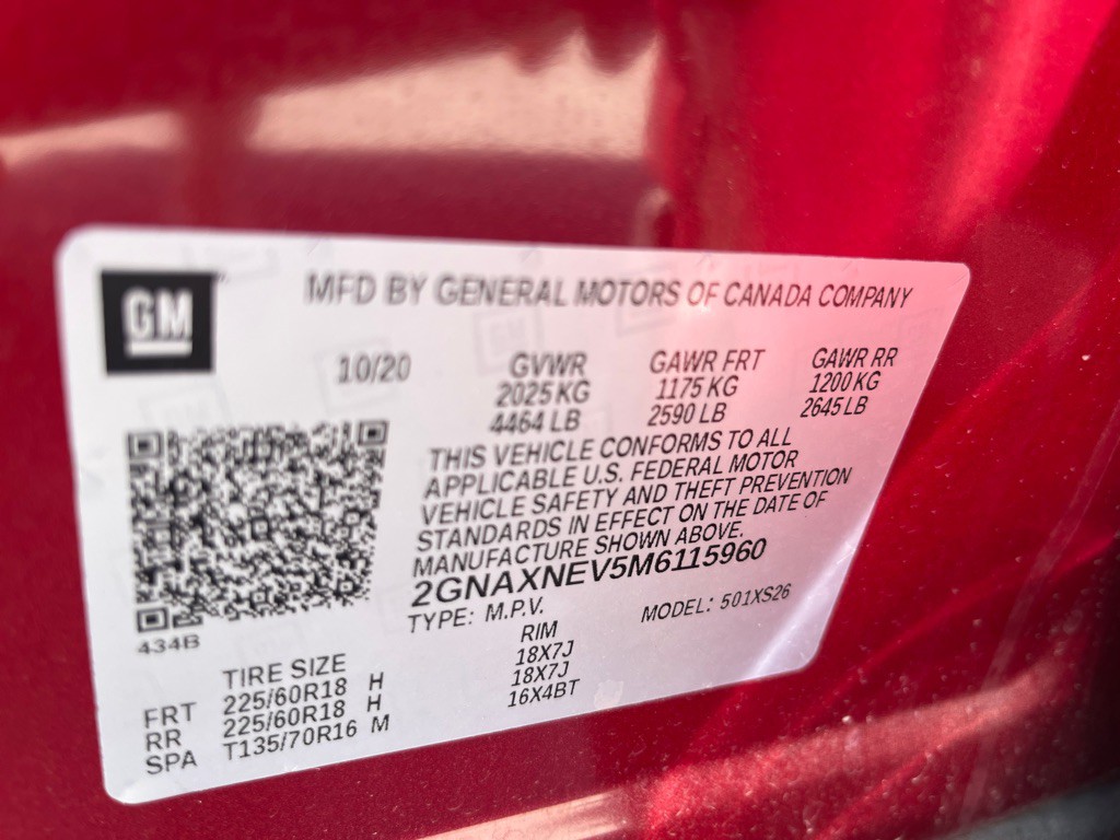 2021 Chevrolet Equinox Image 29