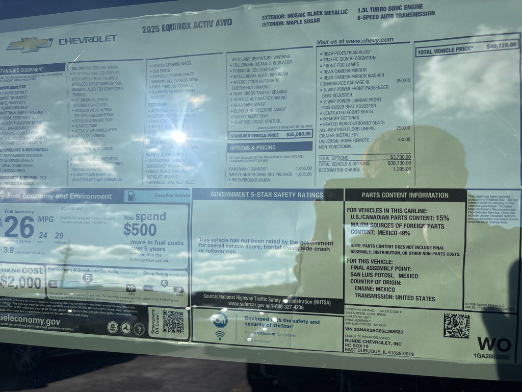 2025 Chevrolet Equinox Image 28