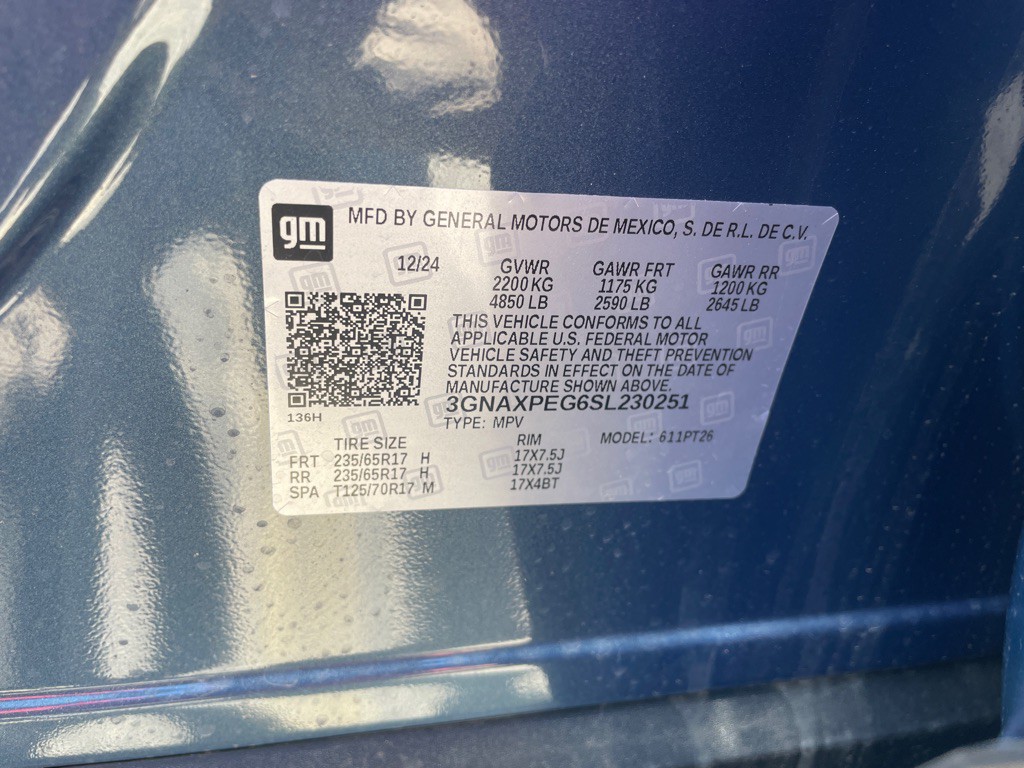 2025 Chevrolet Equinox Image 22