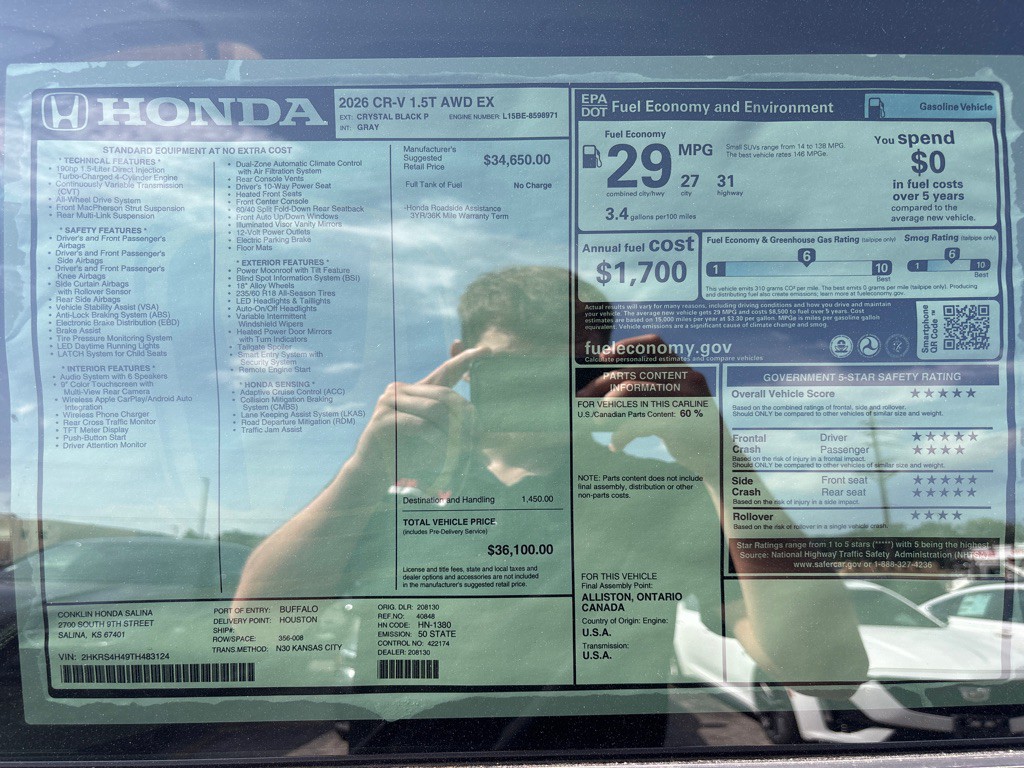 2026 Honda CR-V Image 20