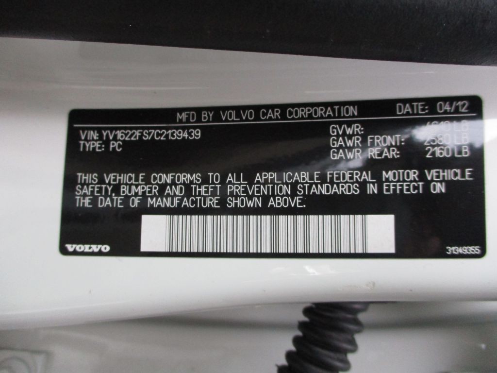 2012 Volvo S60 Image 13