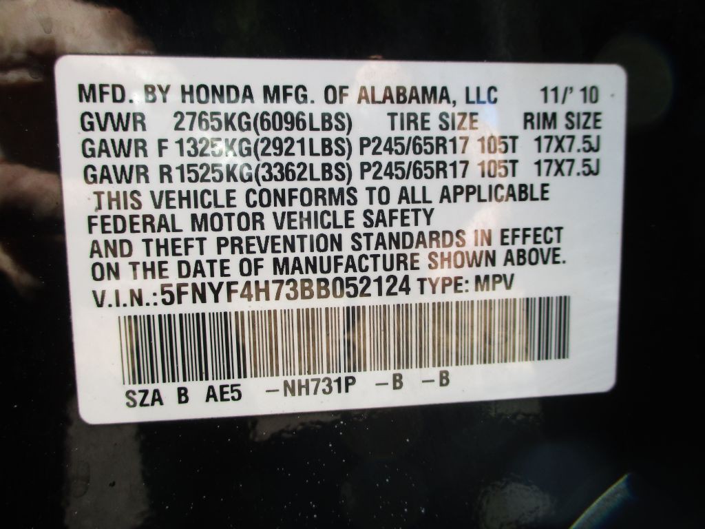 2011 Honda Pilot Image 17