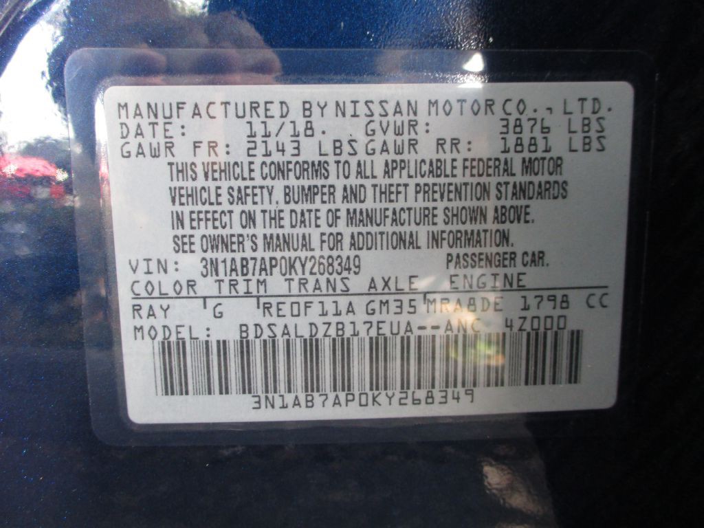 2019 Nissan Sentra Image 17