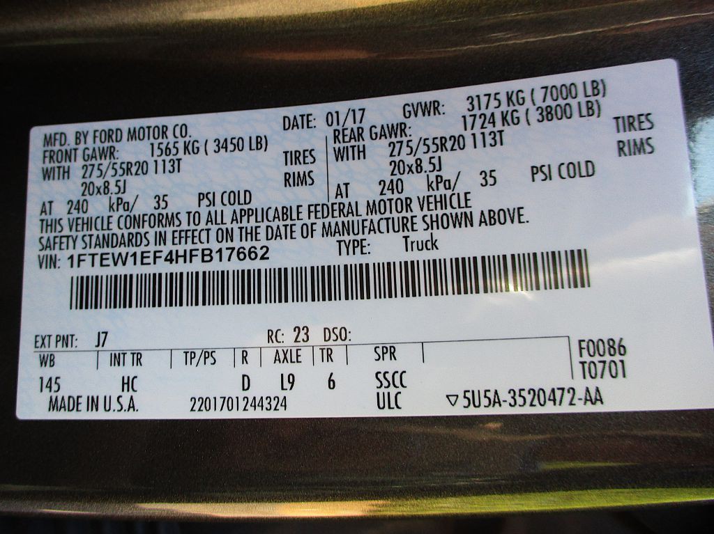 2017 Ford F-150 Image 19