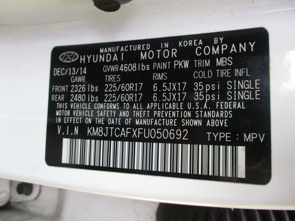 2015 Hyundai Tucson Image 15