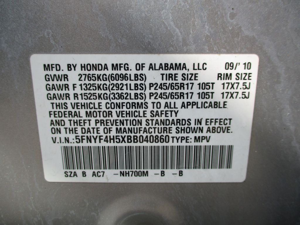 2011 Honda Pilot Image 13