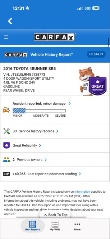 2016 Toyota 4Runner Image 14