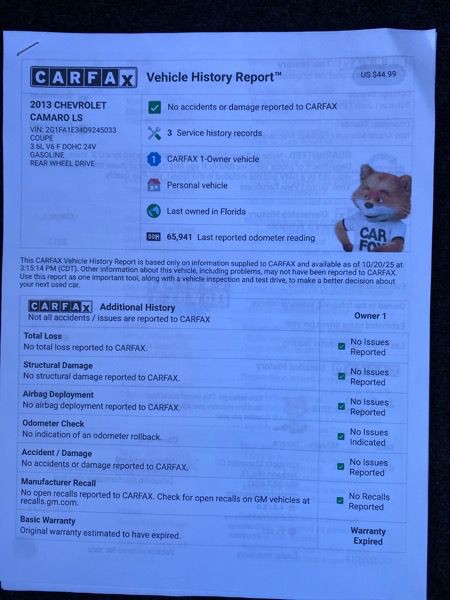 2013 Chevrolet Camaro Image 40