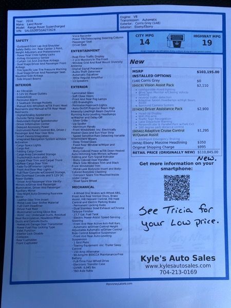 2016 Land Rover Range Rover Image 38