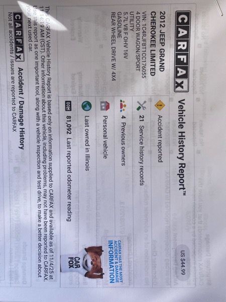 2012 Jeep Grand Cherokee Image 35