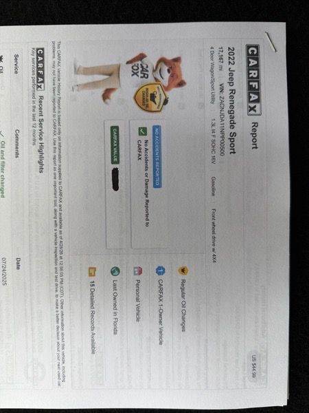 2022 Jeep Renegade Image 35