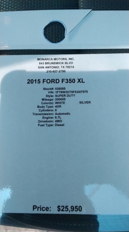 2015 Ford F-350 Image 11