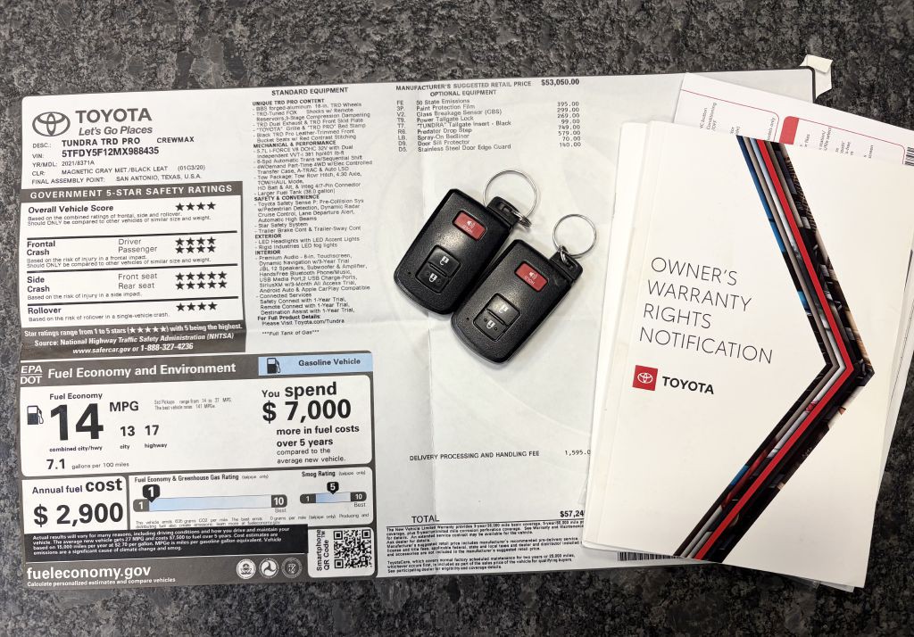 2021 Toyota Tundra Image 36