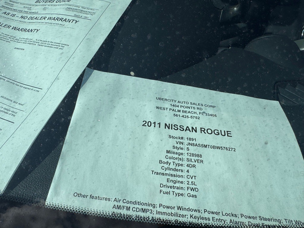2011 Nissan Rogue Image 7
