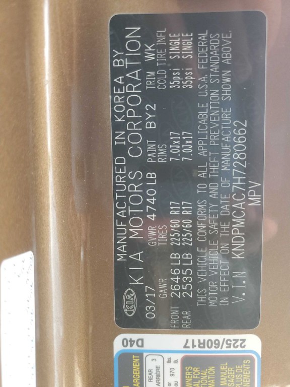 2017 Kia Sportage Image 9