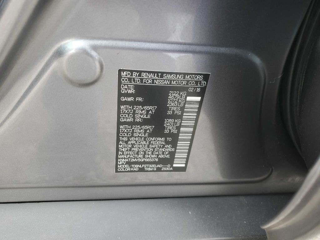 2016 Nissan Rogue Image 6