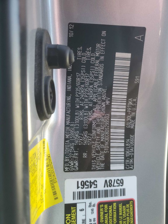 2013 Toyota Sienna Image 16