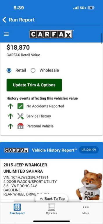 2015 Jeep Wrangler Unlimited Image 20