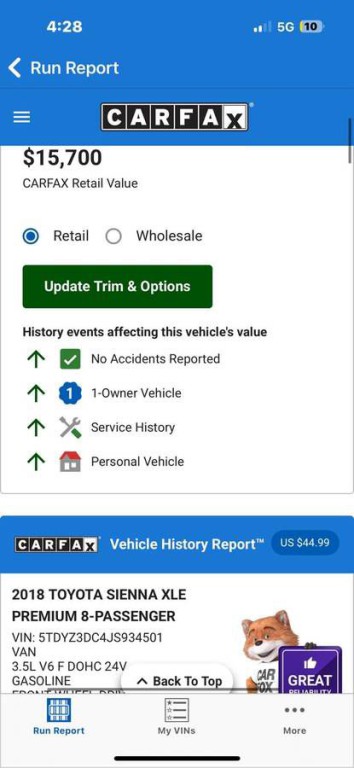 2018 Toyota Sienna Image 22