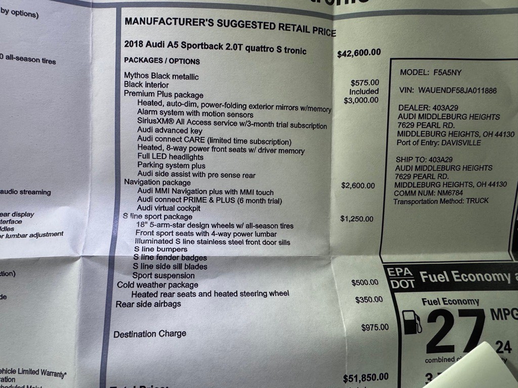 2018 Audi A5 Image 41