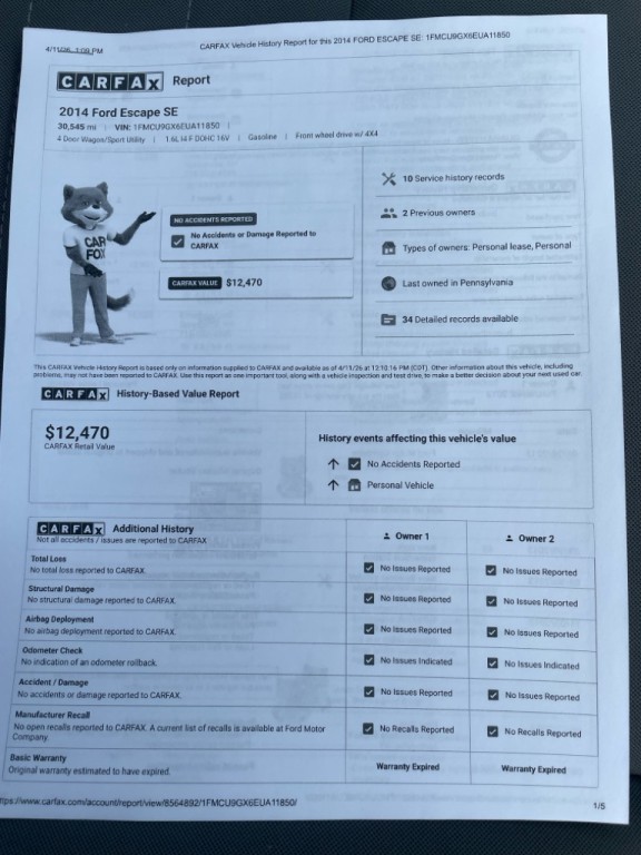 2014 Ford Escape Image 20